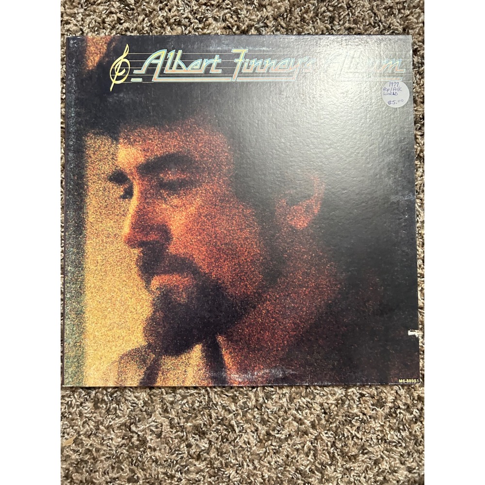 Albert Finney's Album Vinyl LP Motown M6-889S1 1977 Pop Folk Gatefold Record